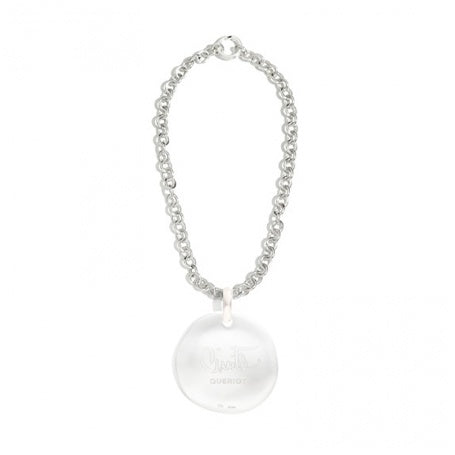 PORTACHIAVI QUERIOT CON ANELLINO BRISÈ ARGENTO P12A03