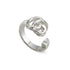 Ring in sterling silver with Double G YBC627760002