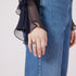 Ring in sterling silver with Double G YBC627760002
