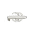 Ring in sterling silver with Double G YBC627760002