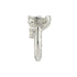 Ring in sterling silver with Double G YBC627760002