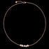 ROSE GOLD & SILVER HEART NECKLACE DCC5000HEART0009A