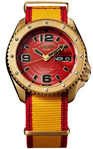 OROLOGIO DA UOMO SEIKO 5 SPORTS 3 SFERE AUTOMATICO EDIZIONE LIMITATA STREET FIGHTER SRPF24K1