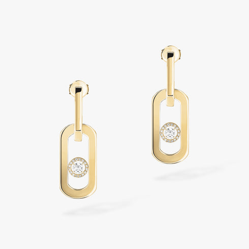 SO MOVE XL PENDANT EARRINGS 13132-YG