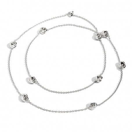 SOUTOIRE GIROCOLLO IN ARGENTO CON NODINI CIVITA BY QUERIOT C13A00NA00