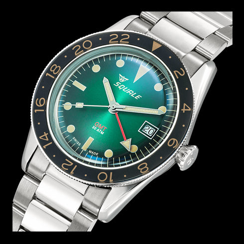SUB-39 GMT VINTAGE GREEN BRACELET SUB-39GMGR.BR22