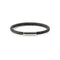 Trademark Bracelet in gray/black GG Supreme canvas and sterling silver YBA797156002