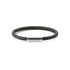 Trademark Bracelet in gray/black GG Supreme canvas and sterling silver YBA797156002