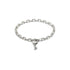 Trademark Bracelet in sterling silver with key motif and Gucci trademark detail YBA796345001