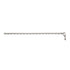 Trademark Bracelet in sterling silver with key motif and Gucci trademark detail YBA796345001