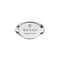 Trademark Chevalier ring with oval tag in sterling silver YBC797033001