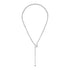 Trademark Lariat necklace in sterling silver with heart motif YBB796347001