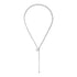 Trademark Lariat necklace in sterling silver with heart motif YBB796347001