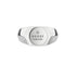 Trademark Ring in sterling silver with Gucci trademark YBC779162001