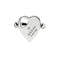 Trademark Ring in sterling silver with heart motif YBC796357001