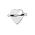 Trademark Ring in sterling silver with heart motif YBC796357001