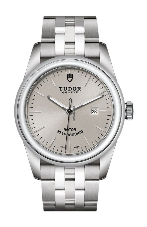 TUDOR GLAMOUR DATE STEEL SILVER DIAL M530000004 M53000-0004