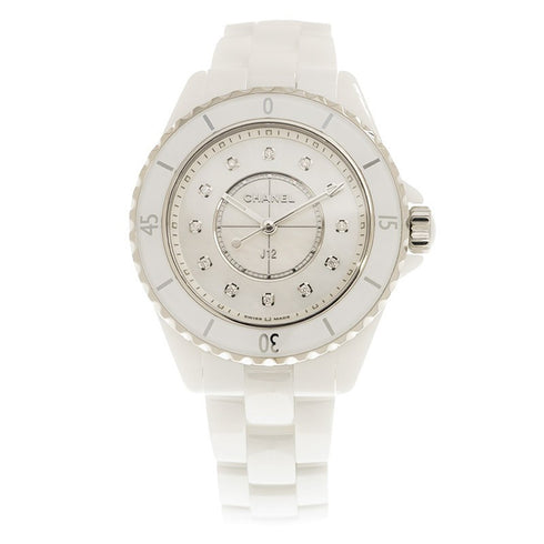 WHITE DIAL + DIAMONDS H5704