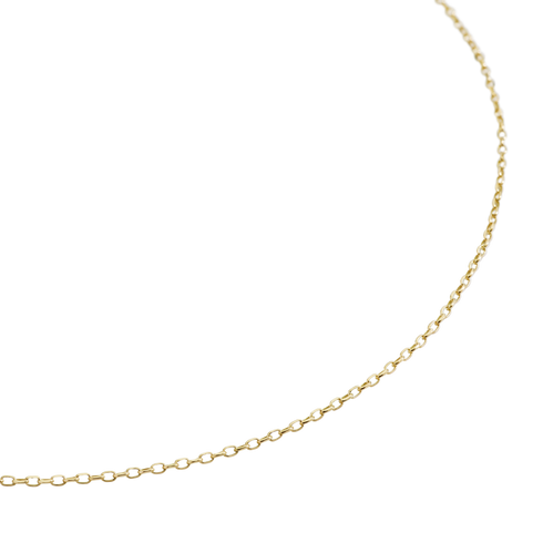 YELLOW GOLD ESSENTIALS NECKLACE DCC5003CHAIN0009G