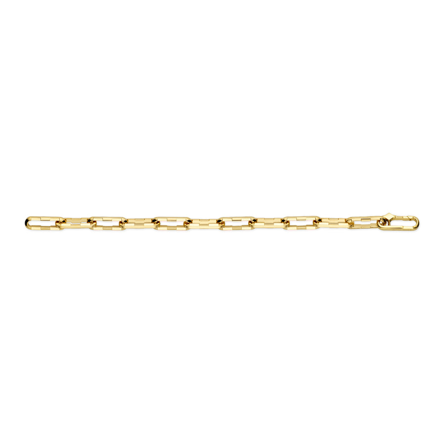Link to love bracelet in 18kt yellow gold yba744753001